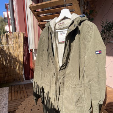 Tommy Hilfiger Olivegrüne Winterjacke