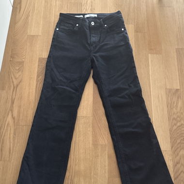 Mango black jeans