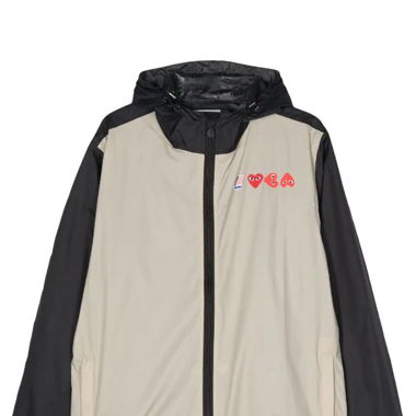 PLAY CDG x K-WAY UNISEX JACKET Claude Full Zip