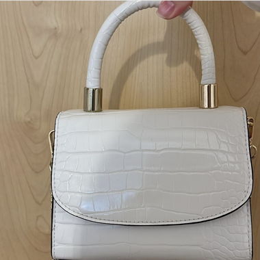 Petit sac blanc