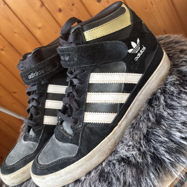 Sneakers altezza caviglia adidas nere