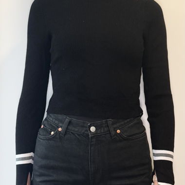 Zara black turtleneck sweater