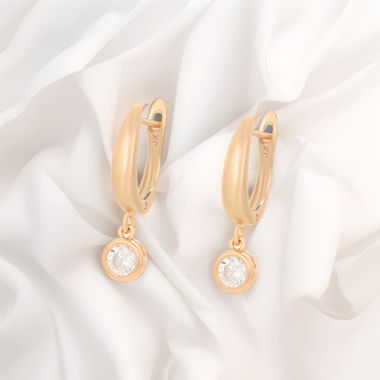Nix Earrings - Minimalist Gold-Plated Jewelry