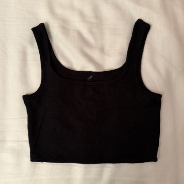 Black ONLY Crop Top