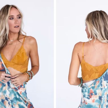 Lace Bralette - Senfgelb
