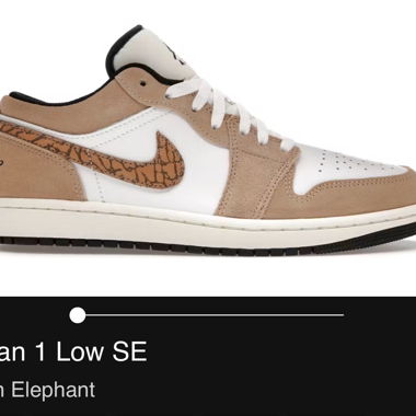 Jordan 1 Low SE Brown Elephant