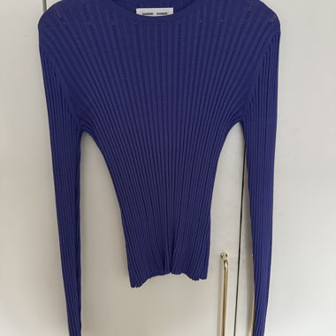 Samsoe Samsoe blue/purple top
