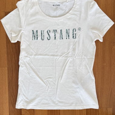 T-Shirt MUSTANG bianco