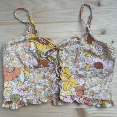 Multicolored American Eagle Floral Top