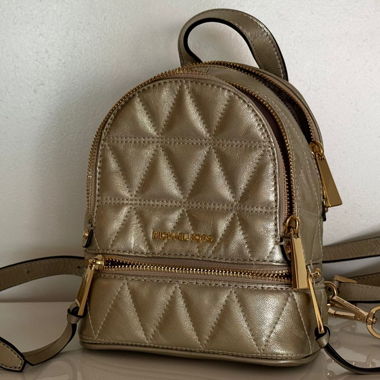 Michael Kors Rucksack Gold