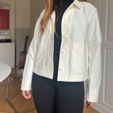 white jacket