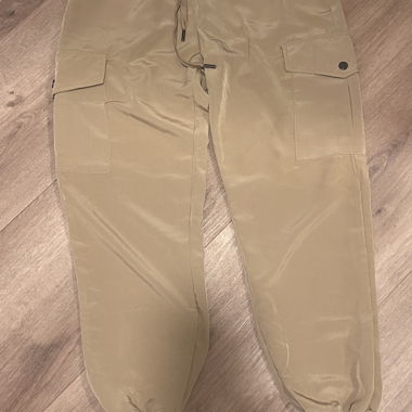 Pantalon cargo beige