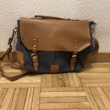 Borsa a tracolla blu navy