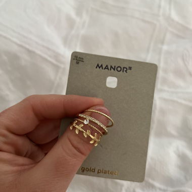 Ringe vergoldet