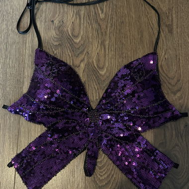 Top Y2K butterfly