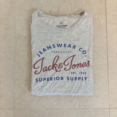 T-shirt Jack & Jones gris