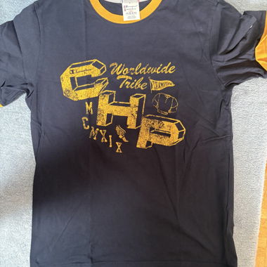 T-shirt Champion blu/giallo S