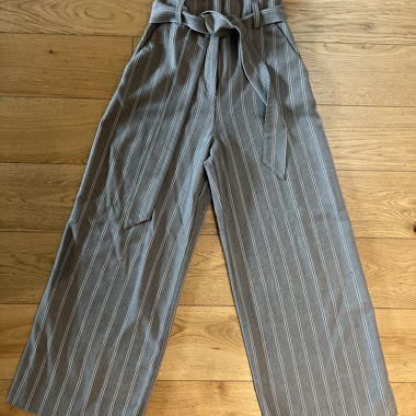 Striped Straight Pants