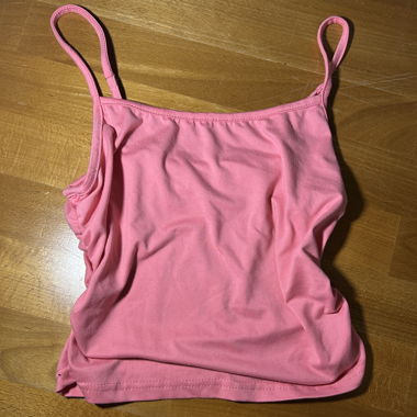 Top corto rosa
