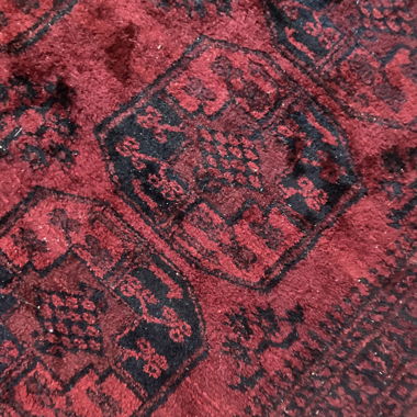Big Afghan carpet (real wool)