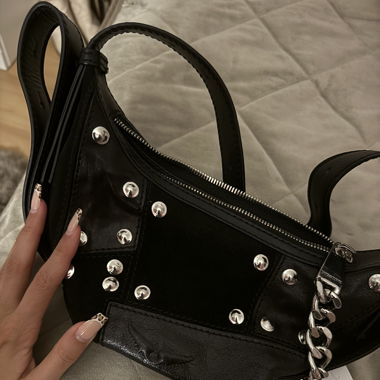 Zadig and Voltaire Cecilia Patchwork Nietentasche