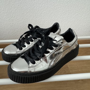 Puma Silver Sneakers