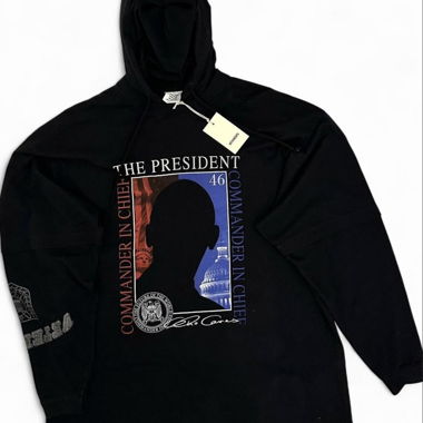 Vetements FW19 President Mask Hoodie