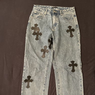 Jeans with design