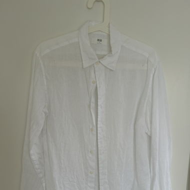 Linen white shirt