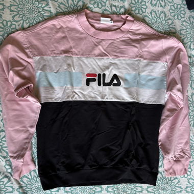 sweater Fila pink and blue