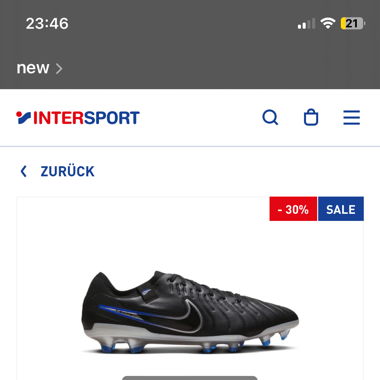 Nike Tiempo Legend pro (wie neu)