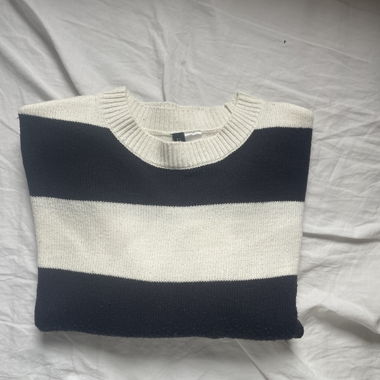 Maglione in maglia a righe H&M