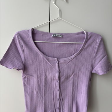 FB Sister Lilac Crop Top