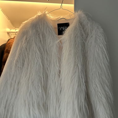 Faux fur jacket