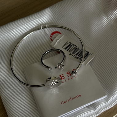 GUESS Armband mit Ring Set