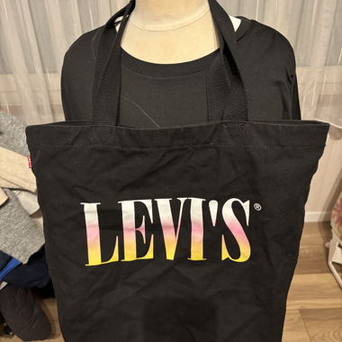 Tote Bag en toile noire Levi's