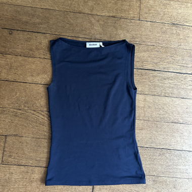 Weekday blaues Tanktop XS