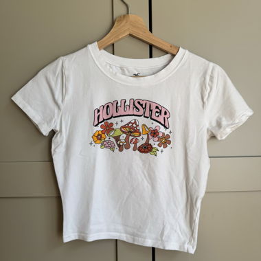 Baby Tee mit Druck Hollister