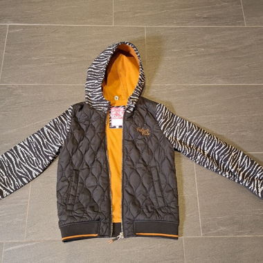 Giacchina per bambini cool con motivo zebra