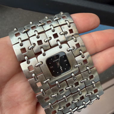 Orologio Fossil con bracciale in acciaio