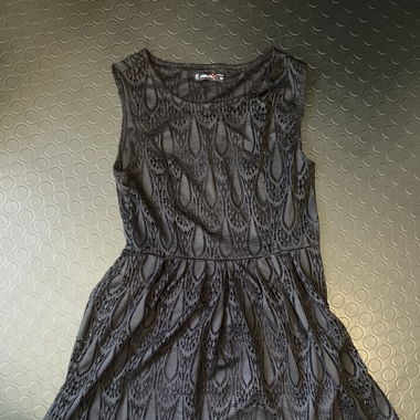 Robe courte noire