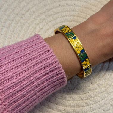 Bracelet jonc acier inoxydable 