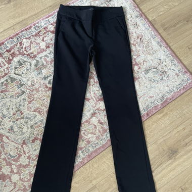Black Fabric Pants