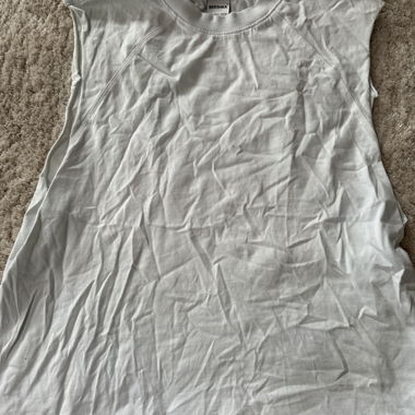 Top Bershka bianco
