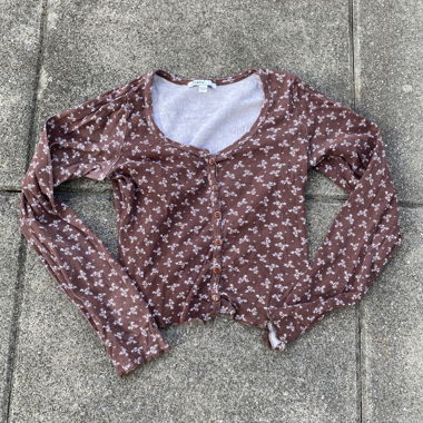 Haut marron Subdued