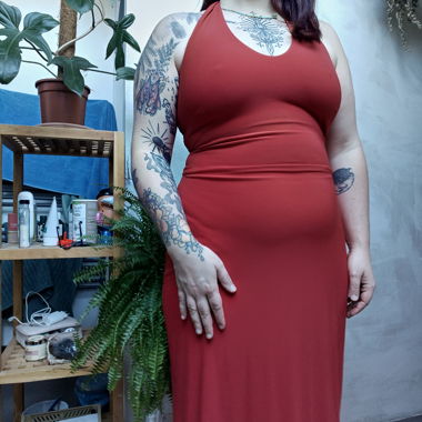 Rotes Gala-Kleid