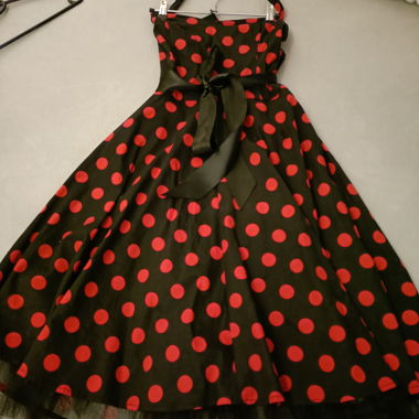 Sixties Kleid rot