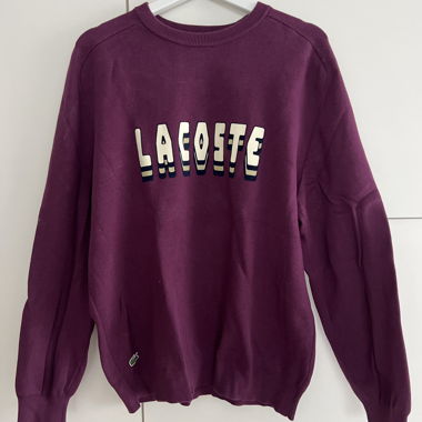 Pullover Lacoste in Bordeaux-Rot