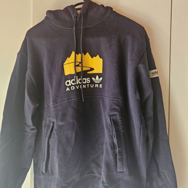 Dark blue Adidas Adventure hoodie