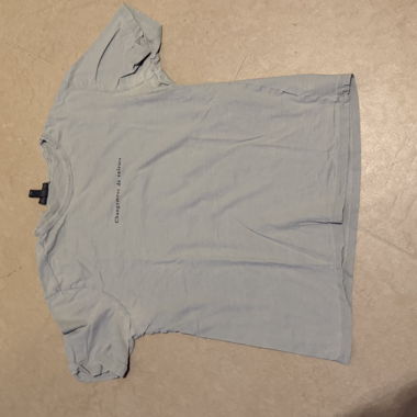 Grey T-shirt with front print